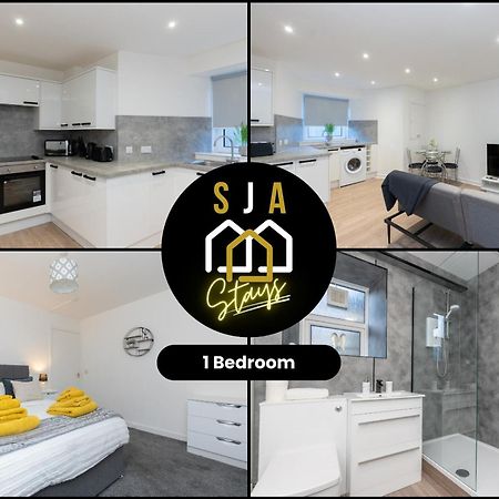 Central City Stay - Sja Stays - 1 Bed Apartment Aberdeen Bagian luar foto