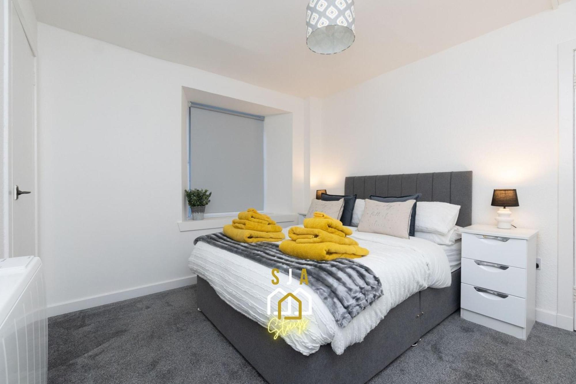 Central City Stay - Sja Stays - 1 Bed Apartment Aberdeen Bagian luar foto