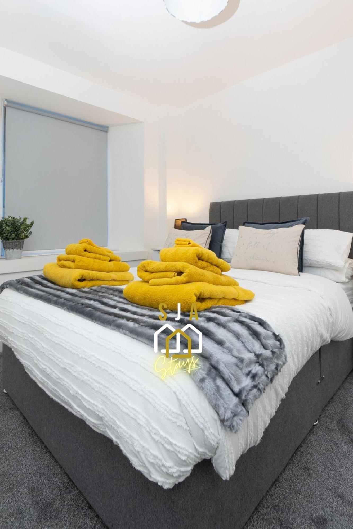 Central City Stay - Sja Stays - 1 Bed Apartment Aberdeen Bagian luar foto