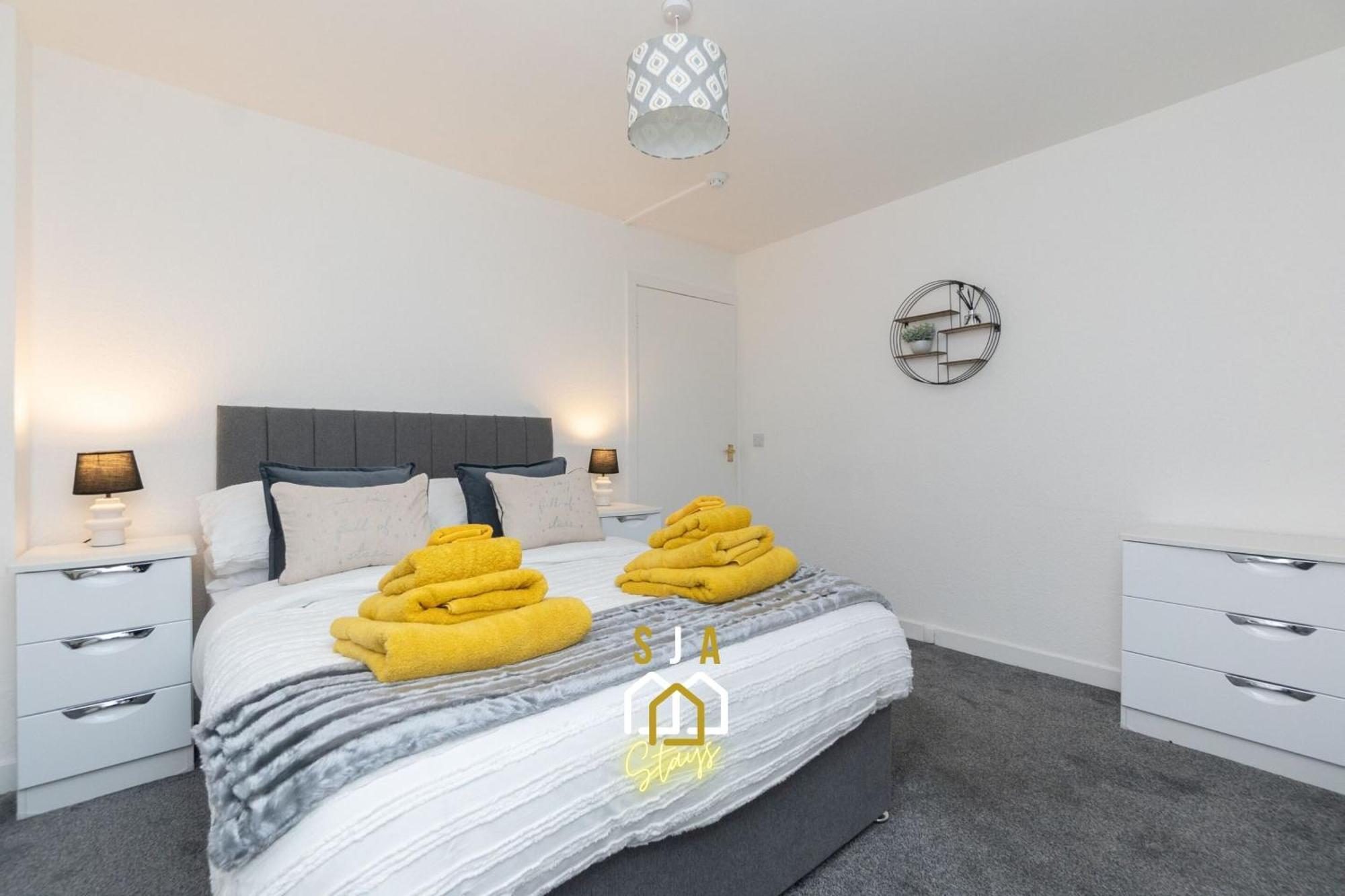 Central City Stay - Sja Stays - 1 Bed Apartment Aberdeen Bagian luar foto