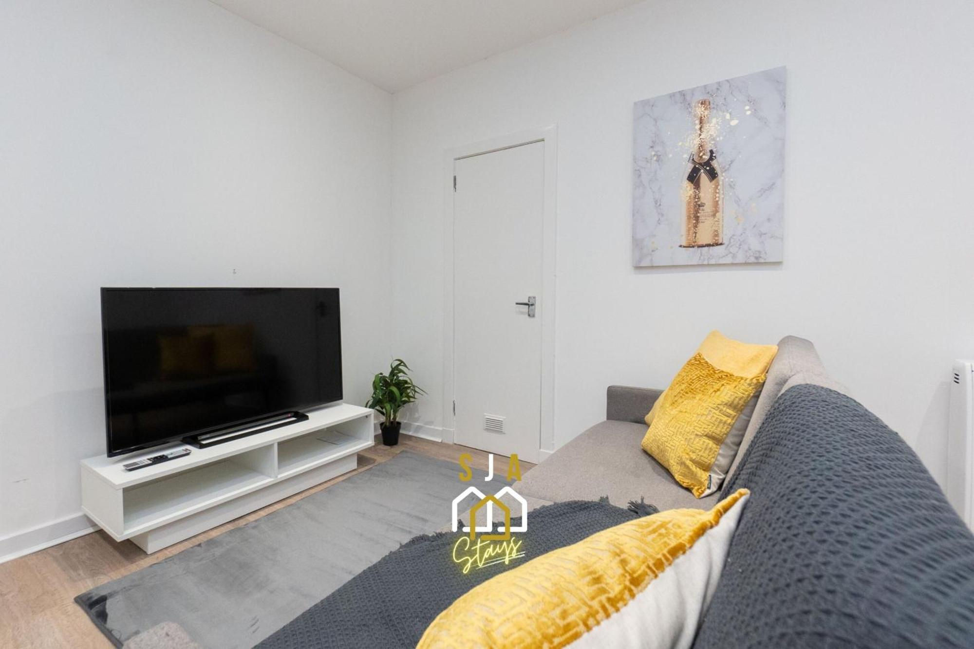 Central City Stay - Sja Stays - 1 Bed Apartment Aberdeen Bagian luar foto