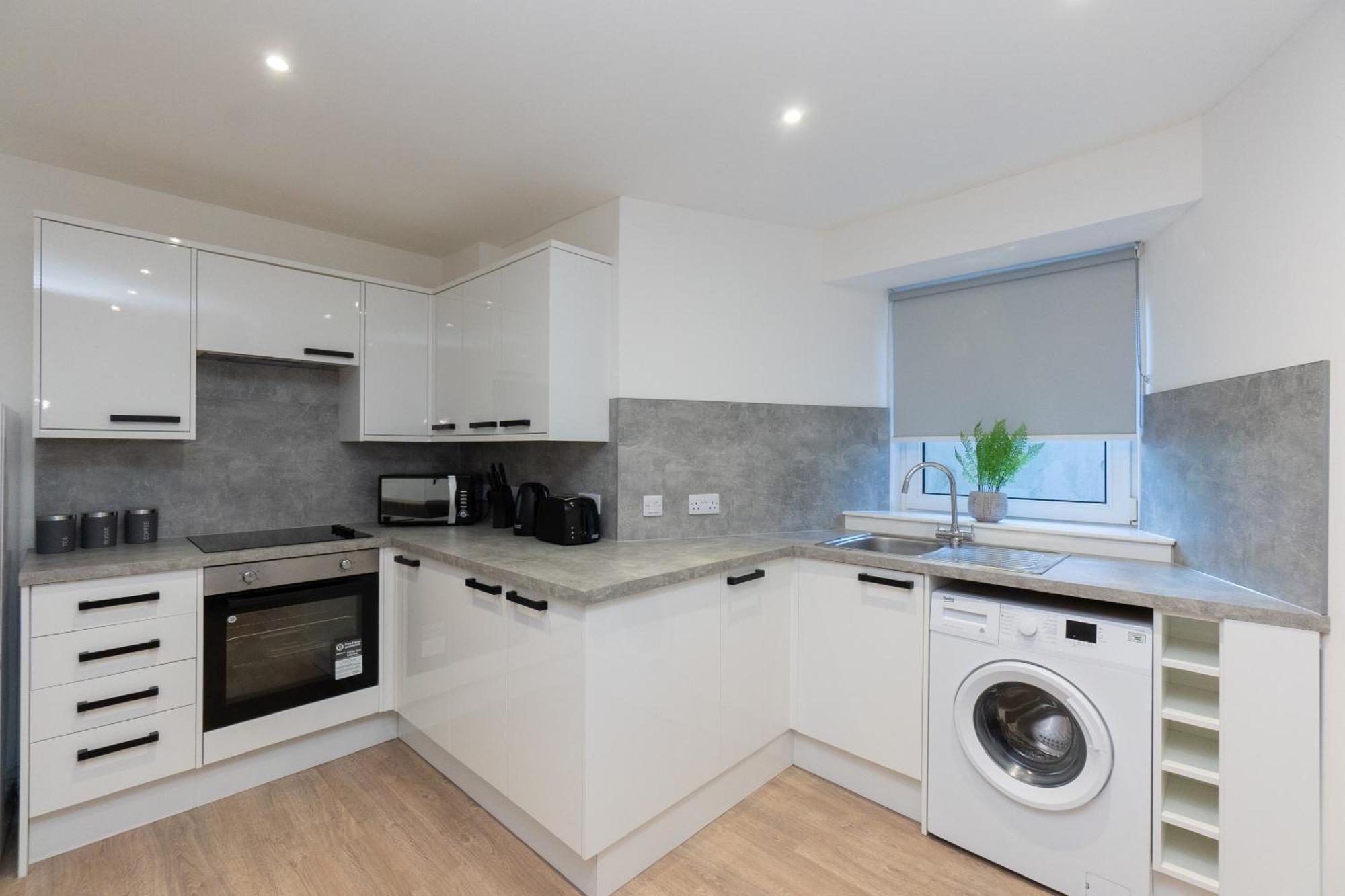 Central City Stay - Sja Stays - 1 Bed Apartment Aberdeen Bagian luar foto