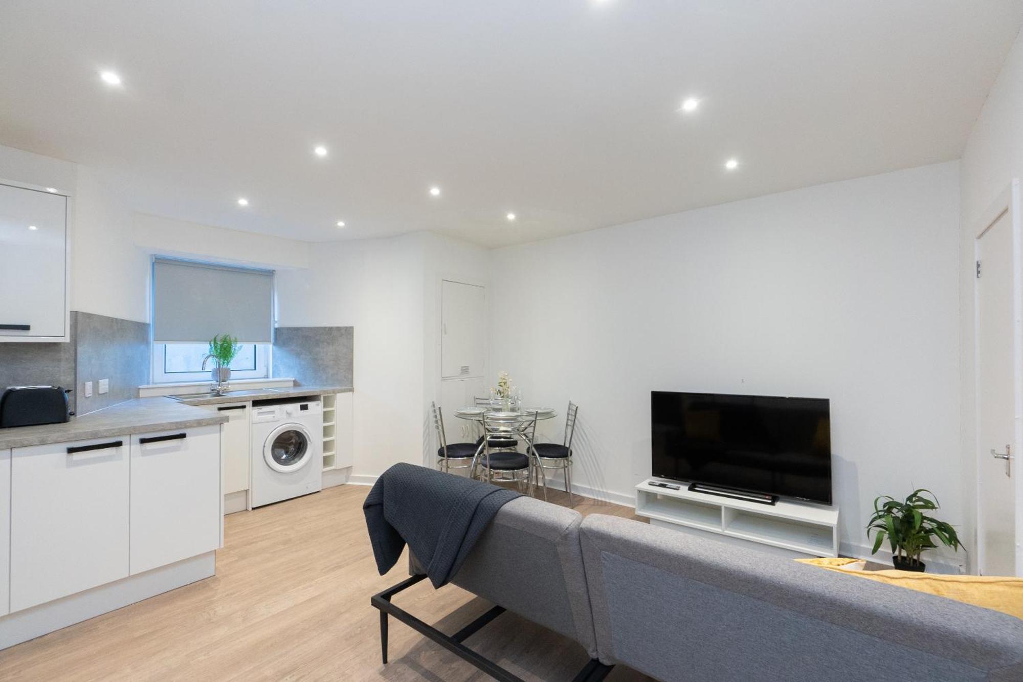 Central City Stay - Sja Stays - 1 Bed Apartment Aberdeen Bagian luar foto