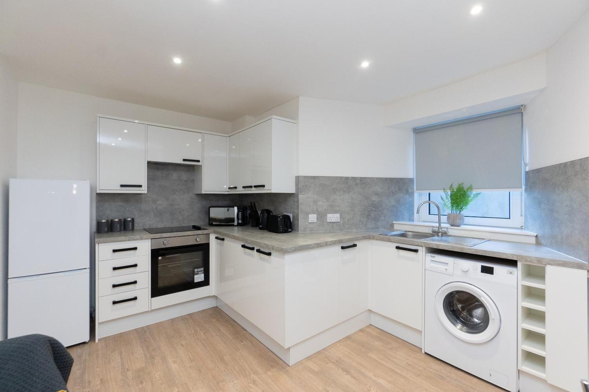 Central City Stay - Sja Stays - 1 Bed Apartment Aberdeen Bagian luar foto