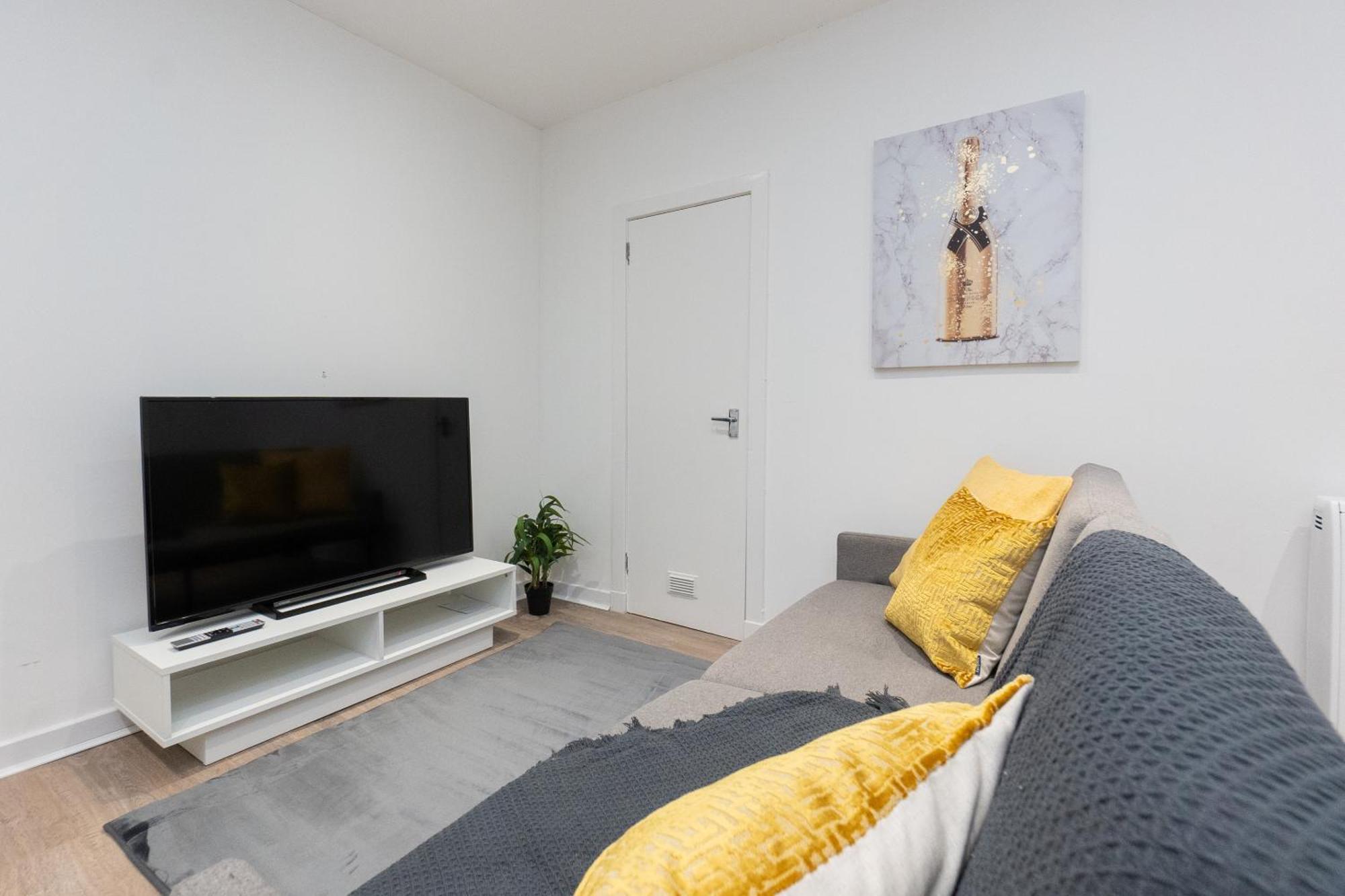 Central City Stay - Sja Stays - 1 Bed Apartment Aberdeen Bagian luar foto